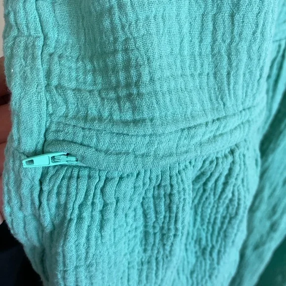 Latched Mama Nursing Teal Dress - Picture 4 of 5